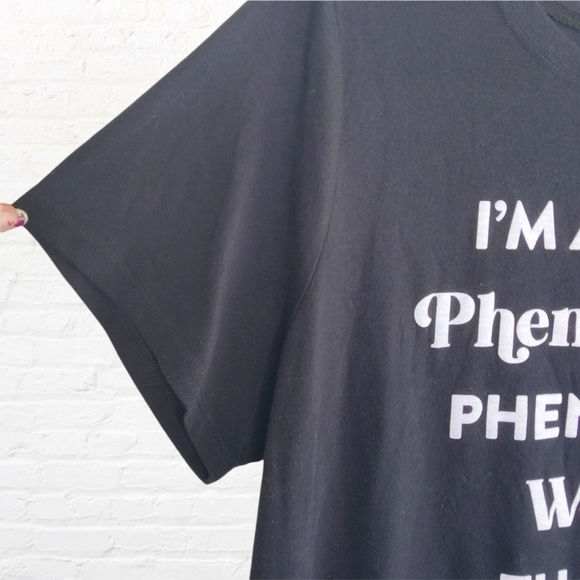 Torrid #TORRIDSTRONG SLIM FIT TEE - MAYA ANGELOU BLACK - Picture 3 of 5